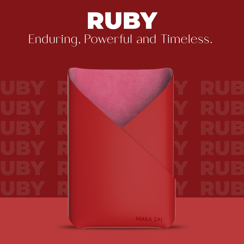 Card Holder | Eternal Ruby Burgundy