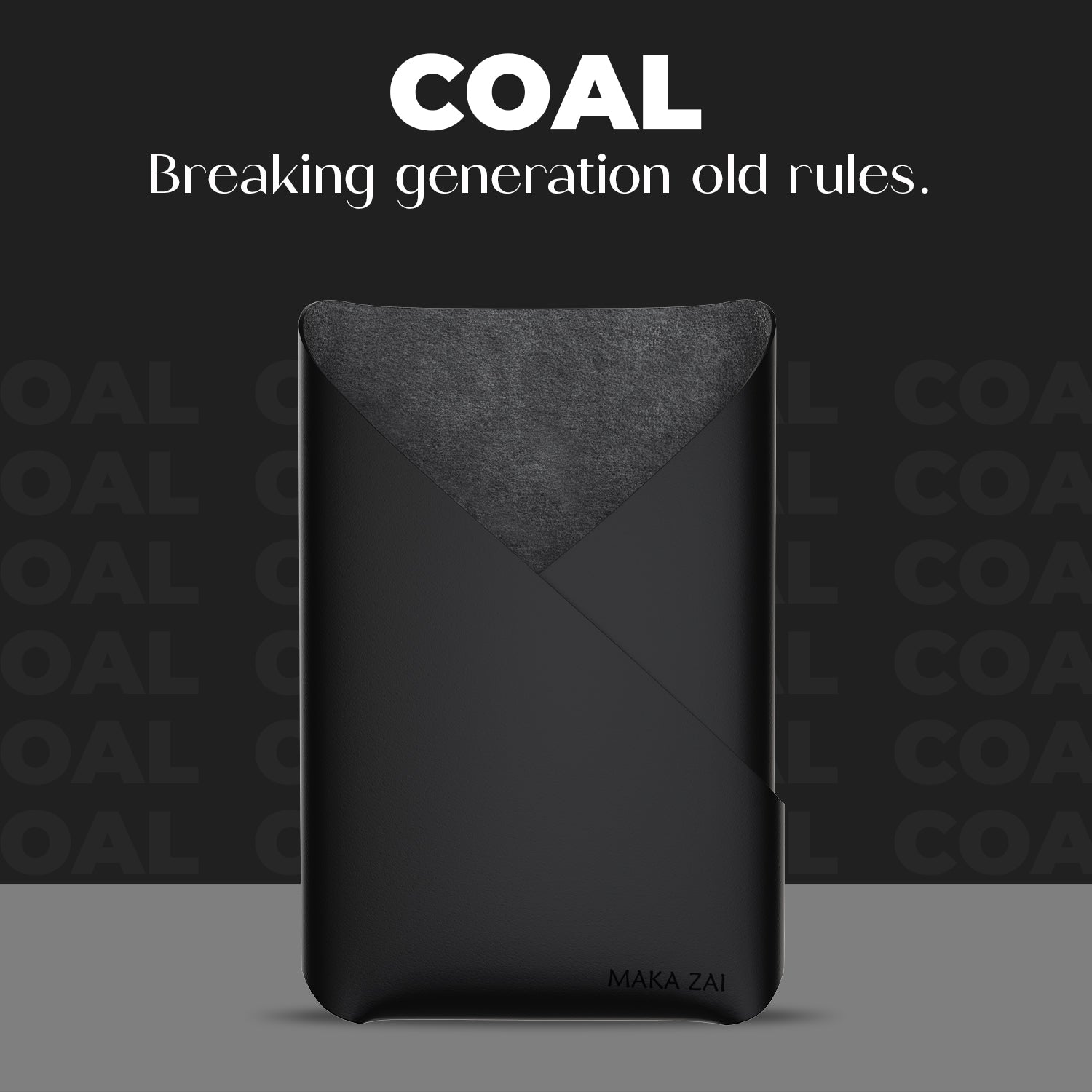 Card Holder | Timeless Coal Black