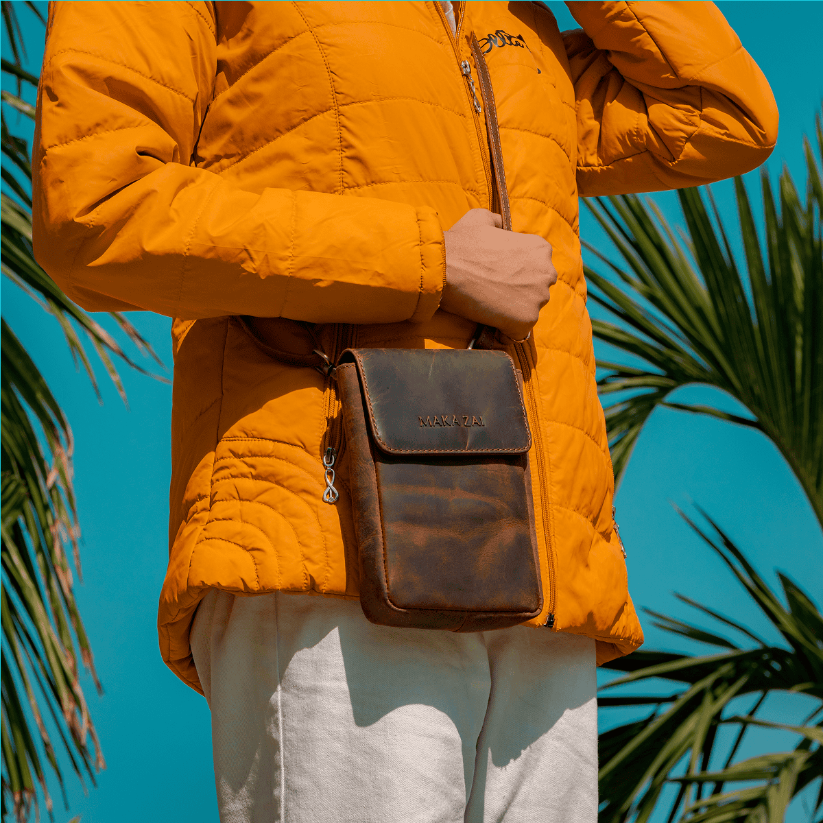 Sling Bag | Vintage Hunter Leather