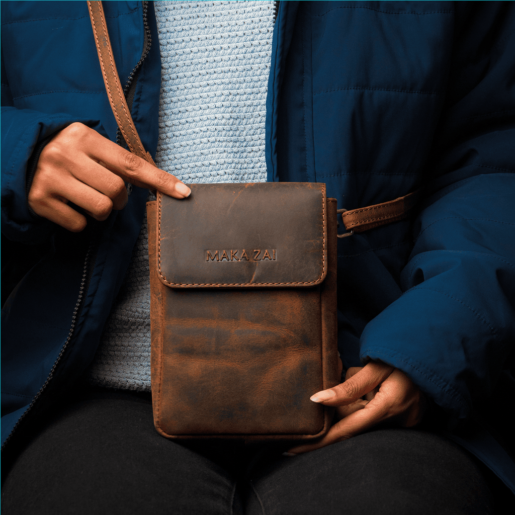Sling Bag | Vintage Hunter Leather