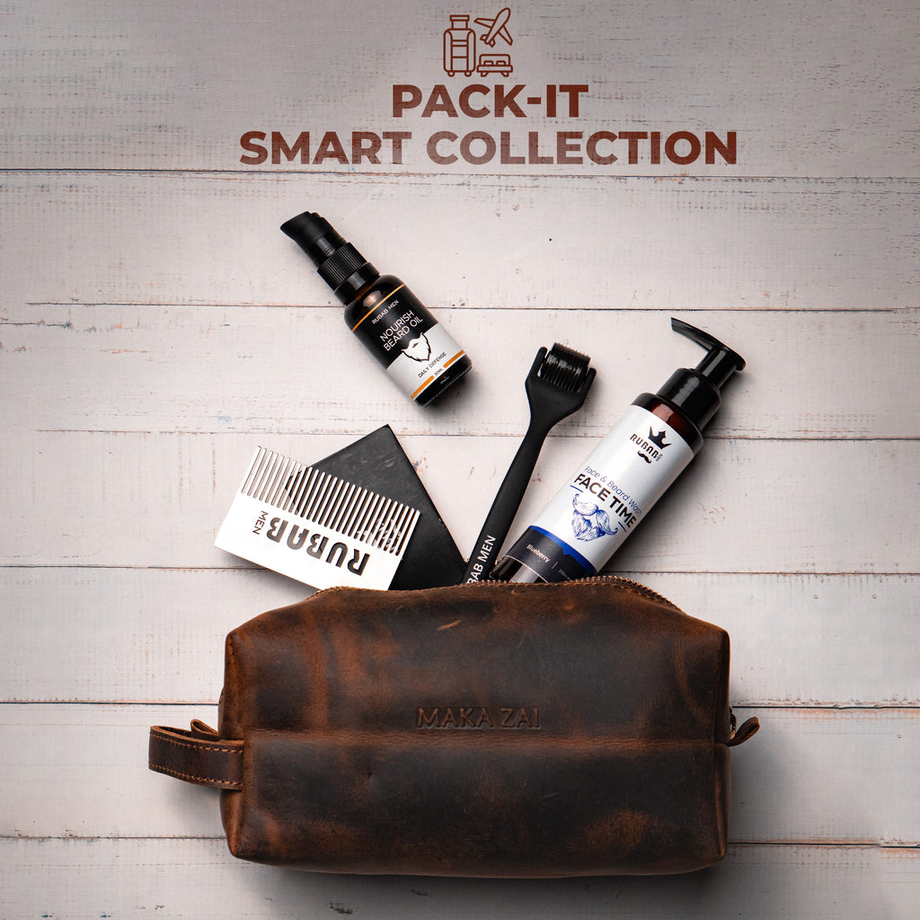 Toiletry Bag | Vintage Hunter Leather